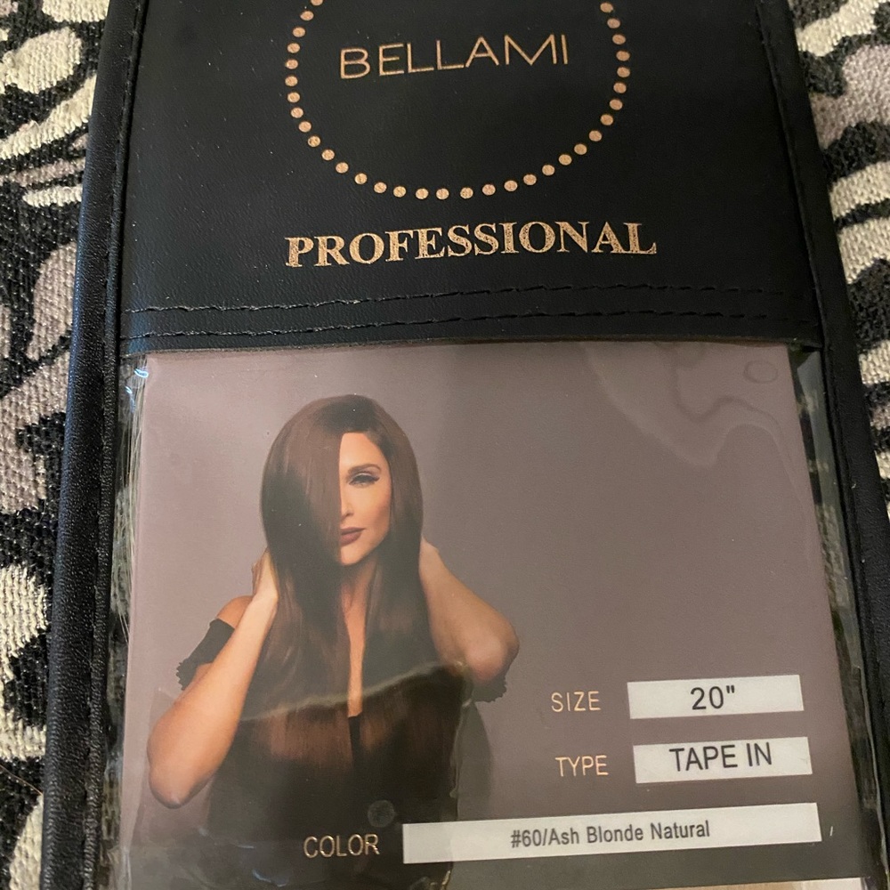 BELLAMI tape in human hair extensions